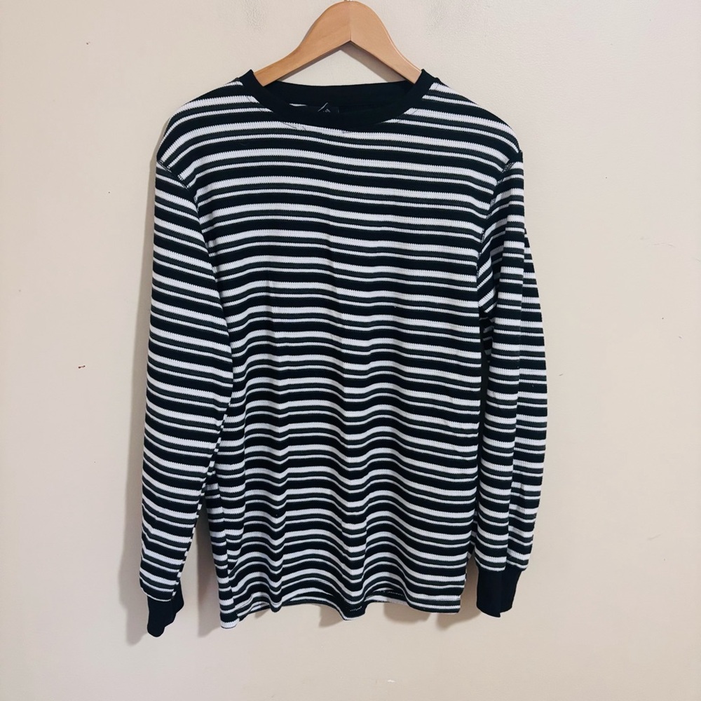 Brooklyn State Thermal Striped Shirt